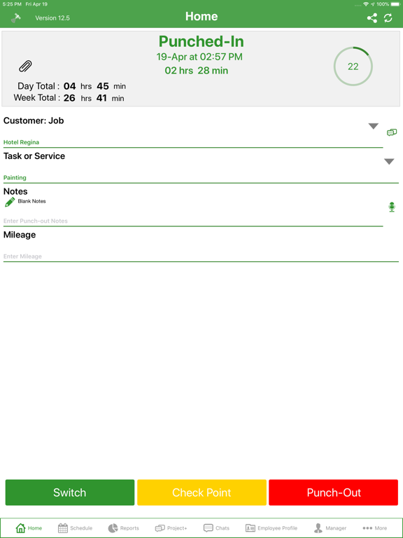 Timesheet Mobile™ screenshot 9