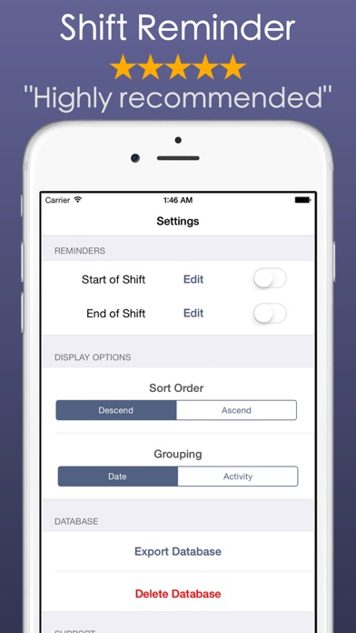 Timesheet Work & Hours Tracker screenshot 2