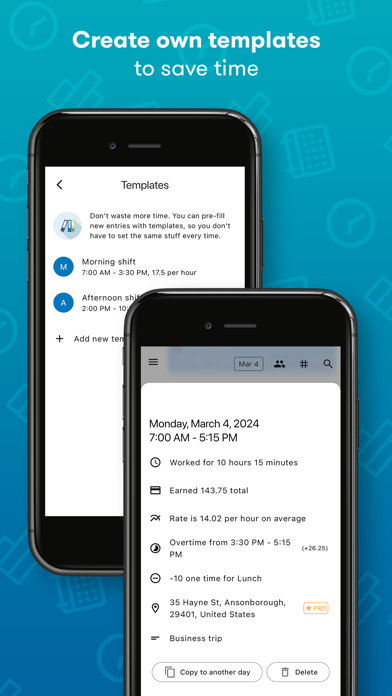 Timesheet: Work Hours Tracker screenshot 2