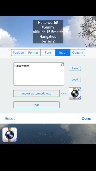 Timestamp Camera Basic screenshot 1