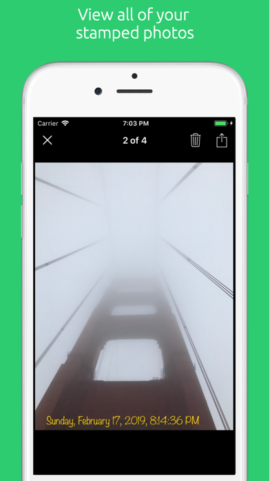 Timestamp It - Proof Camera screenshot 2