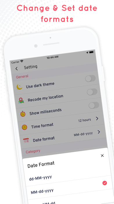 Timestamper: Activity Tracker screenshot 1