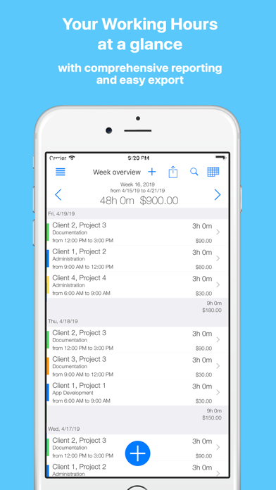TimeTrack - Time tracking screenshot 5