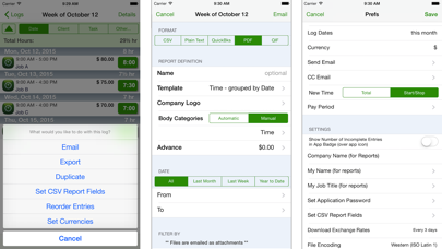 TimeTracker Pro screenshot 1