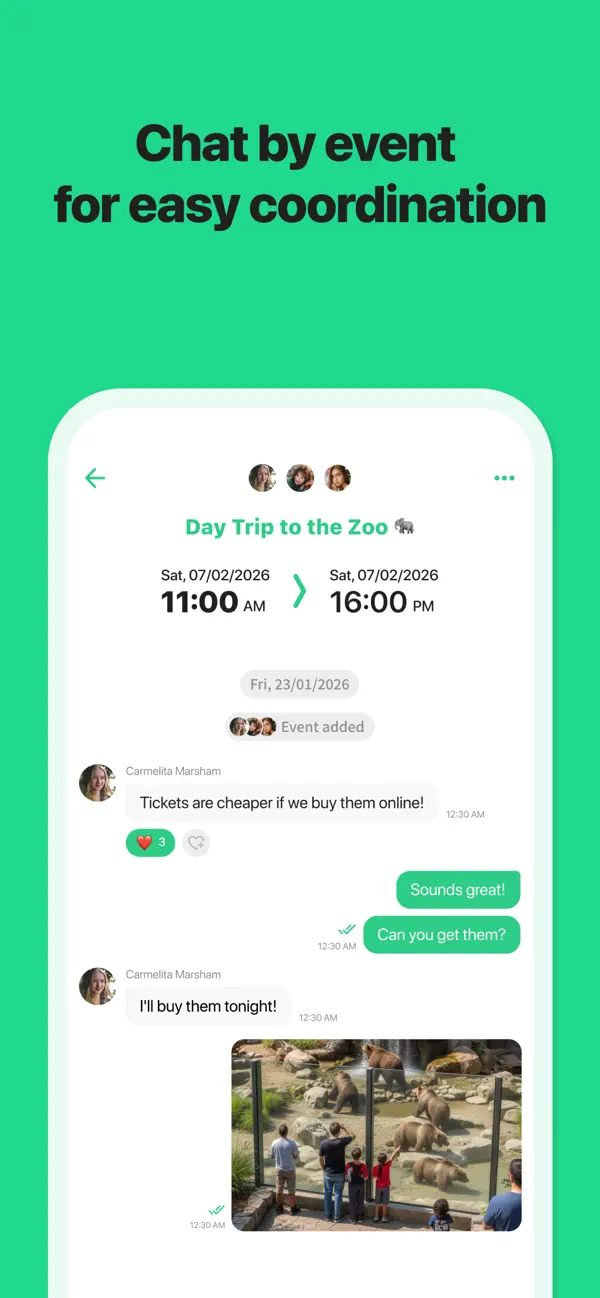 TimeTree: Shared Calendar screenshot 2