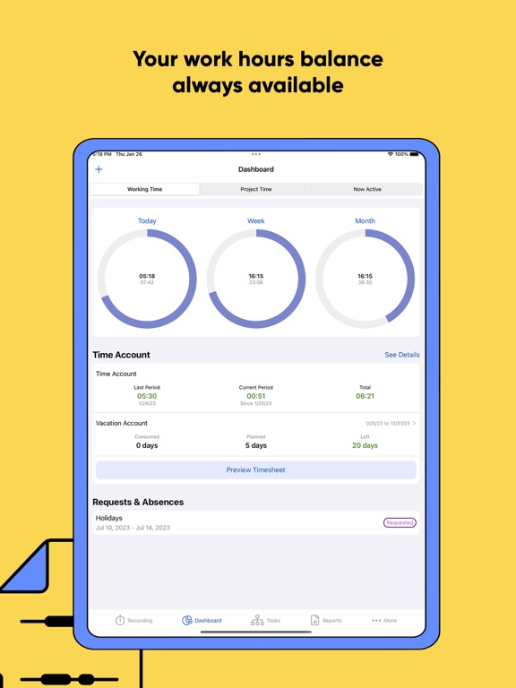 timr - Time & Mileage Tracker screenshot 2