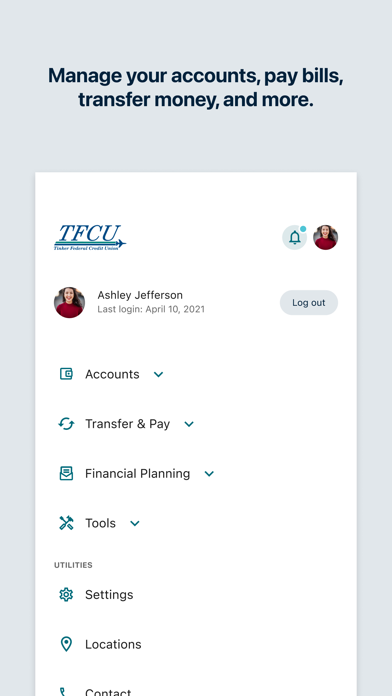 Tinker FCU Business screenshot 2