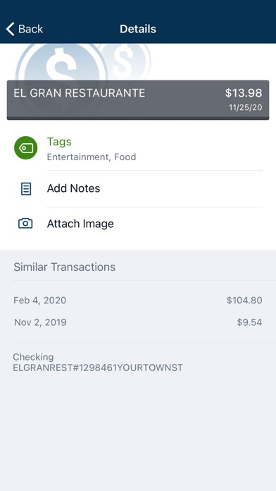 Tinker FCU screenshot 2