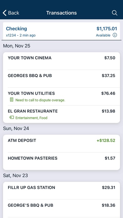 Tinker FCU screenshot 1