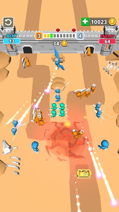 Tiny Battle - Merge Troops! screenshot 3