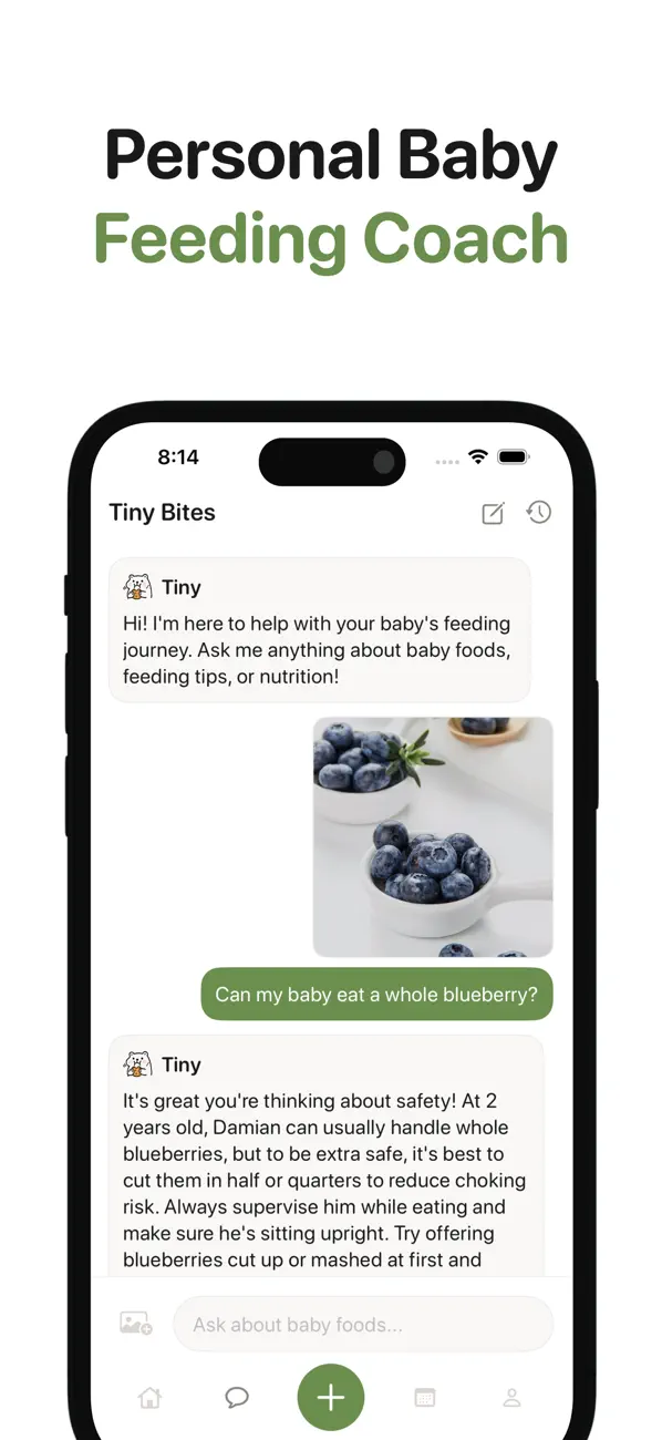 Tiny Bites: Baby First Foods screenshot 1