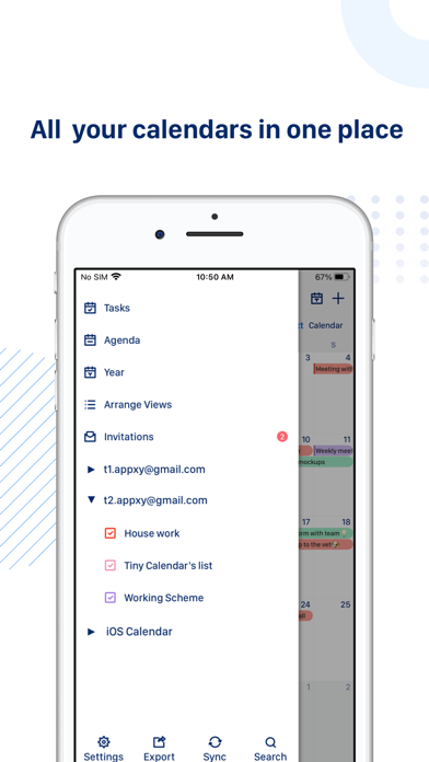 Tiny Calendar: Planner & Tasks screenshot 2
