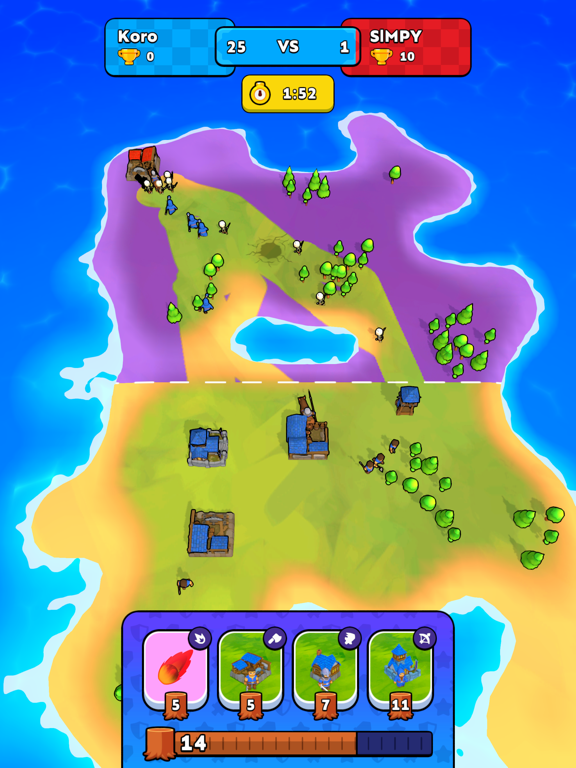Tiny Clash! screenshot 6