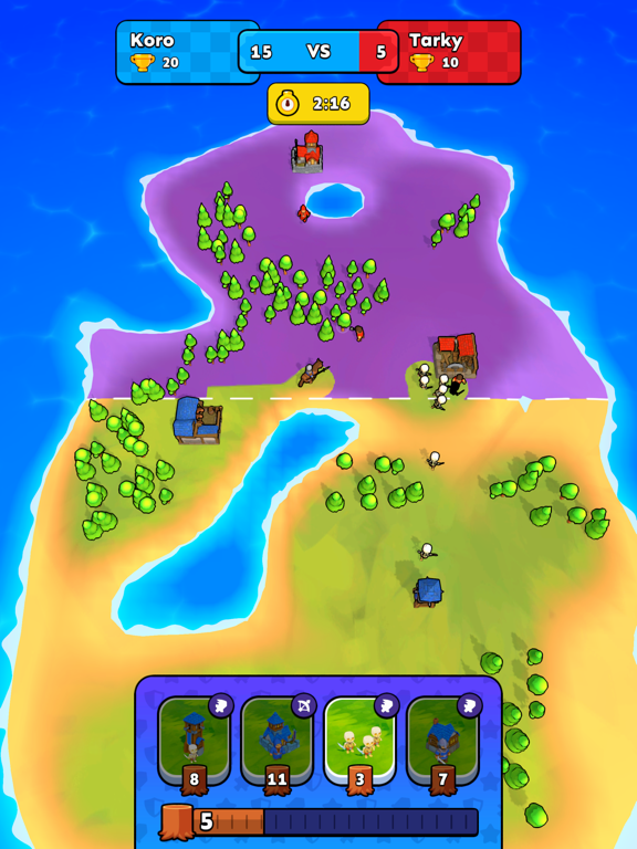 Tiny Clash! screenshot 5