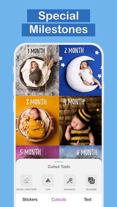Tiny Peanut: Baby Photo Editor screenshot 7