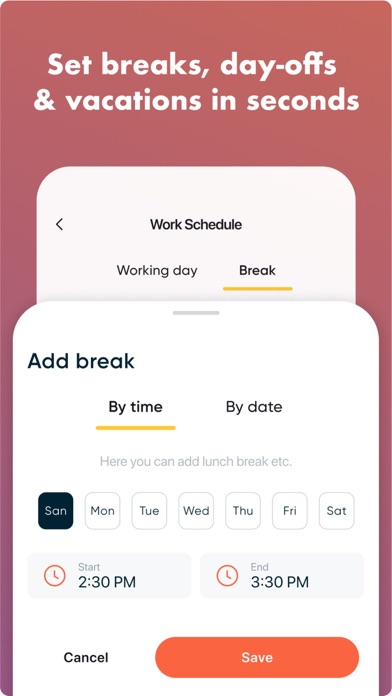 Tiny Schedule: Scheduling App screenshot 1