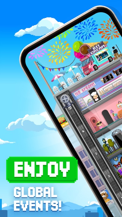 Tiny Tower: Tap Idle Evolution screenshot 2