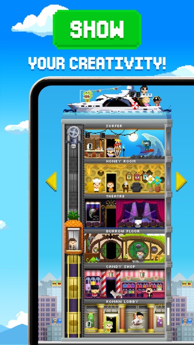 Tiny Tower: Tap Idle Evolution screenshot 5
