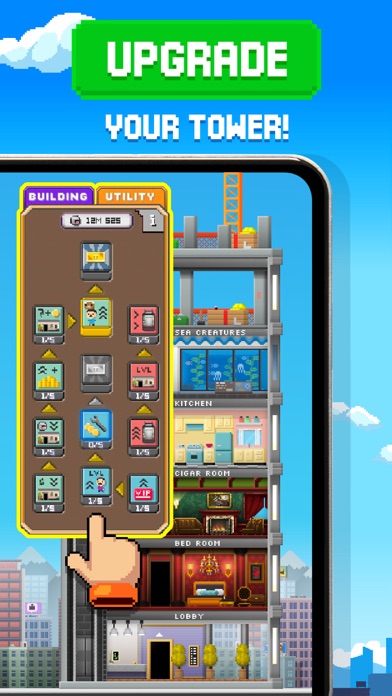 Tiny Tower: Tap Idle Evolution screenshot 3