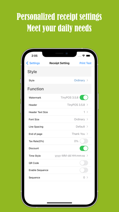 TinyPOS:Tools for Business screenshot 1