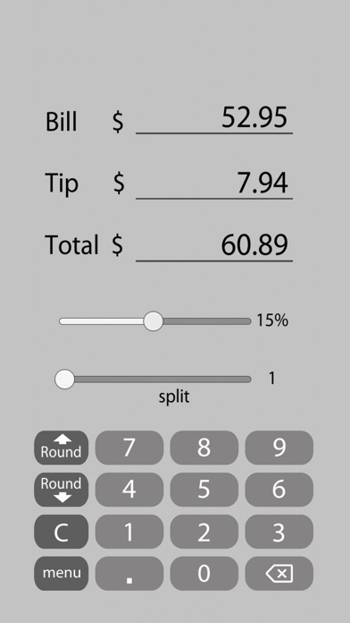 Tip CalcuIator screenshot 1