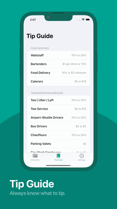 Tip Calculator - TipCalc screenshot 4