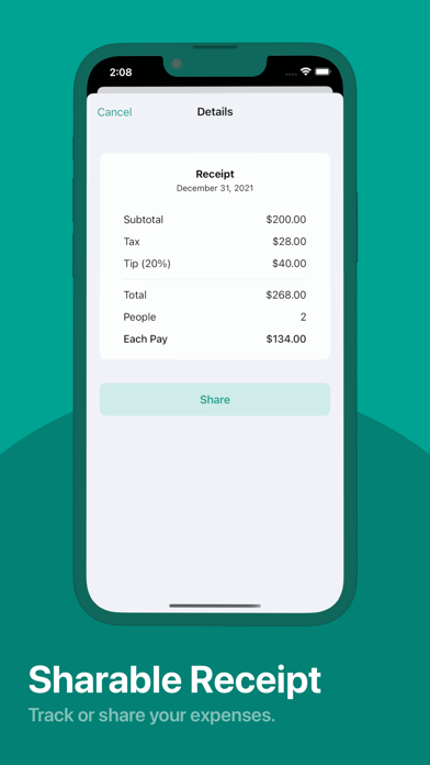 Tip Calculator - TipCalc screenshot 2