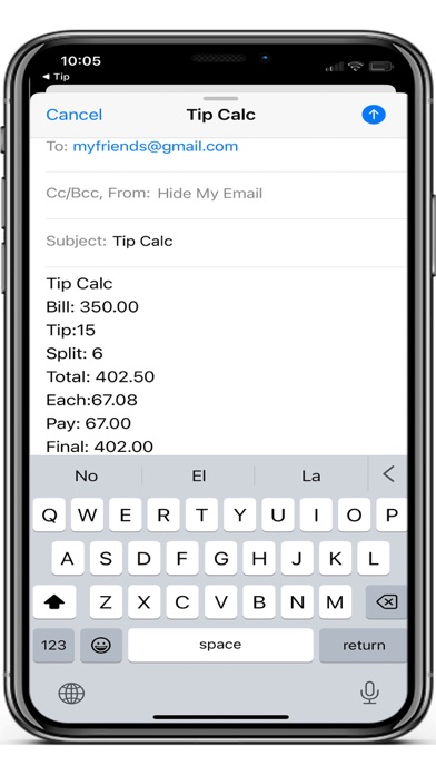 Tip-Easy screenshot 2