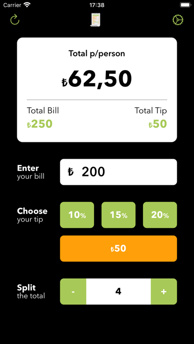 TipBuddy - Tip Splitter screenshot 1