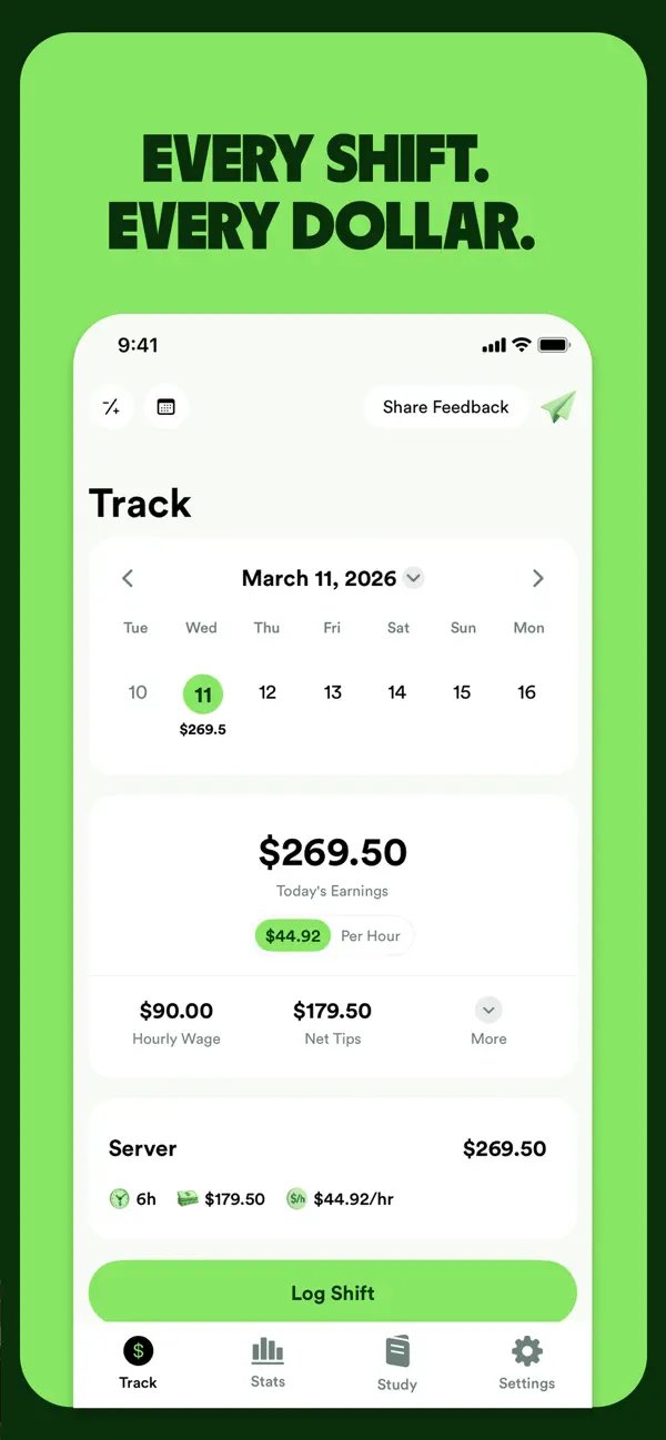 TipMax Tip Tracker screenshot 4