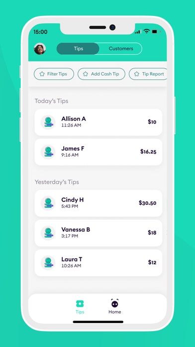 Tippy: Cashless Tip Solutions screenshot 2