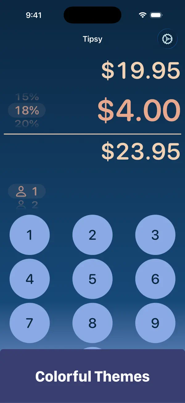 Tipsy - Tip Calculator screenshot 3