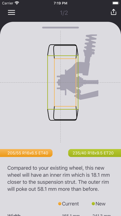 Tire Size Fitment screenshot 4