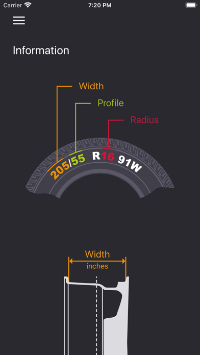 Tire Size Fitment screenshot 1