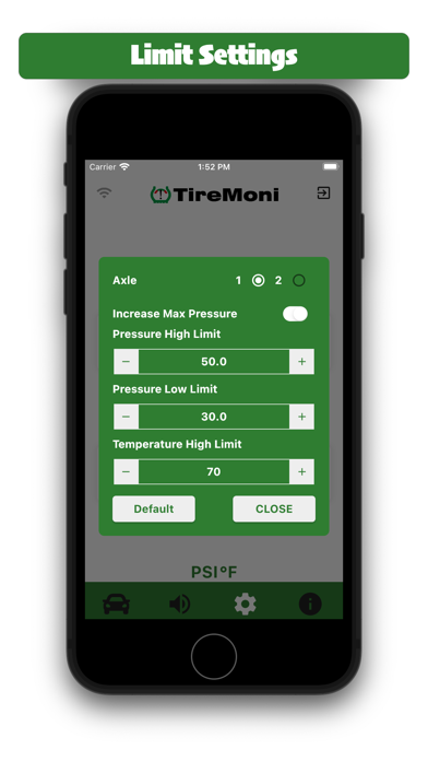 TireMoni BLE-tpms screenshot 2