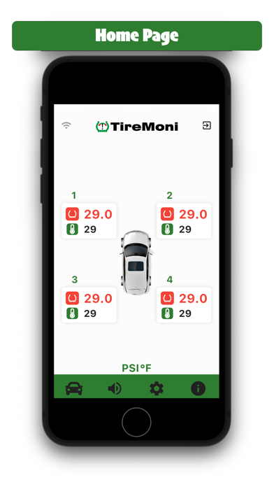 TireMoni BLE-tpms screenshot 5