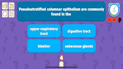 Tissue Anatomy & Physiology QZ screenshot 2