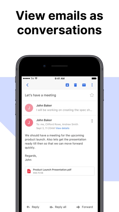 Titan Email: Contacts,Calendar screenshot 2