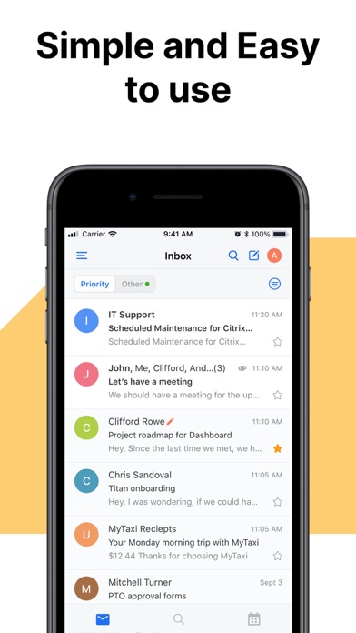 Titan Email: Contacts,Calendar screenshot 4