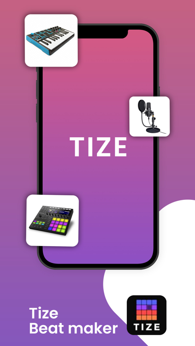 Tize: Music & Beat Maker screenshot 1