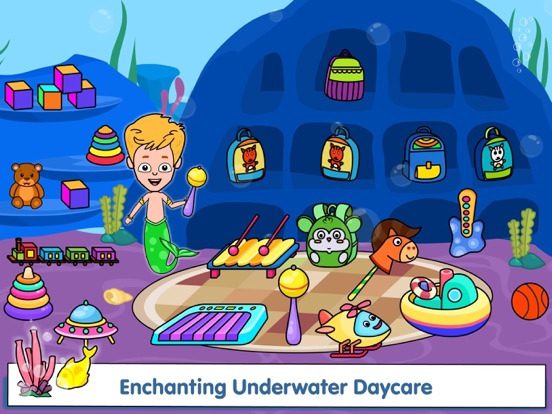 Tizi Town Little Mermaid Games screenshot 7