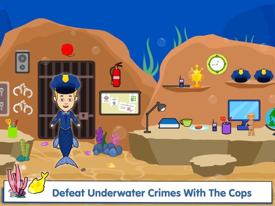 Tizi Town Little Mermaid Games screenshot 2