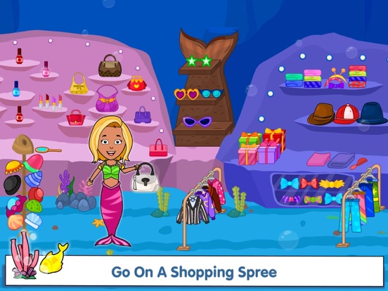 Tizi Town Little Mermaid Games screenshot 3