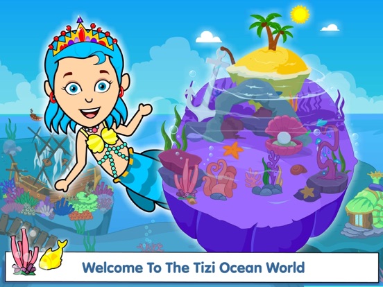 Tizi Town Little Mermaid Games screenshot 10