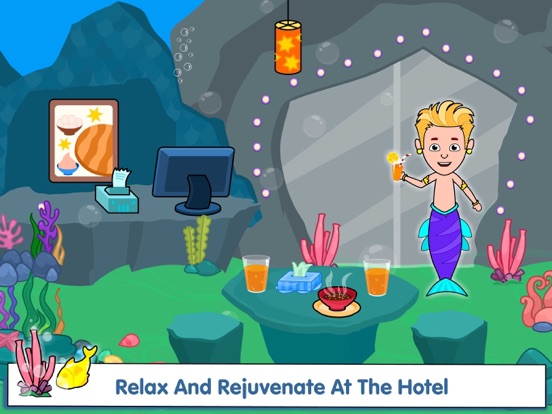Tizi Town Little Mermaid Games screenshot 4