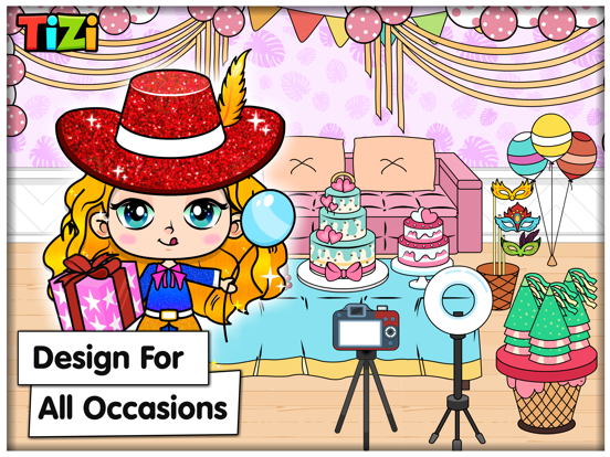 Tizi Town - Room Design Games screenshot 1