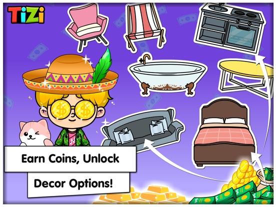 Tizi Town - Room Design Games screenshot 7