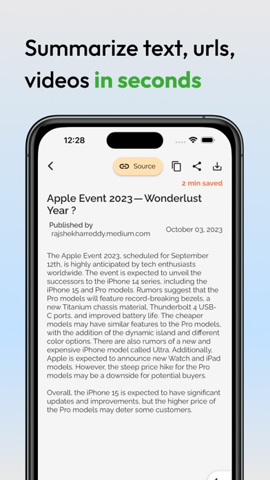 TLDR: Smart Text Summaries screenshot 4