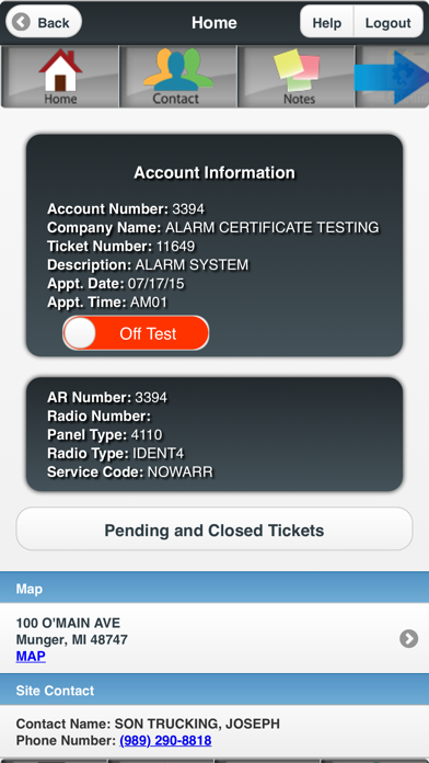 TMC Tech Service App screenshot 2