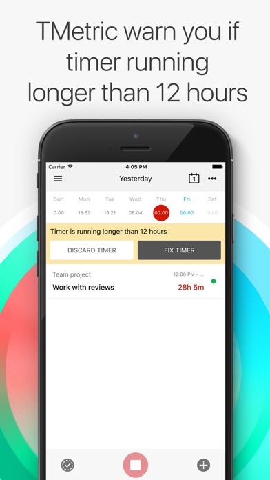 TMetric screenshot 1